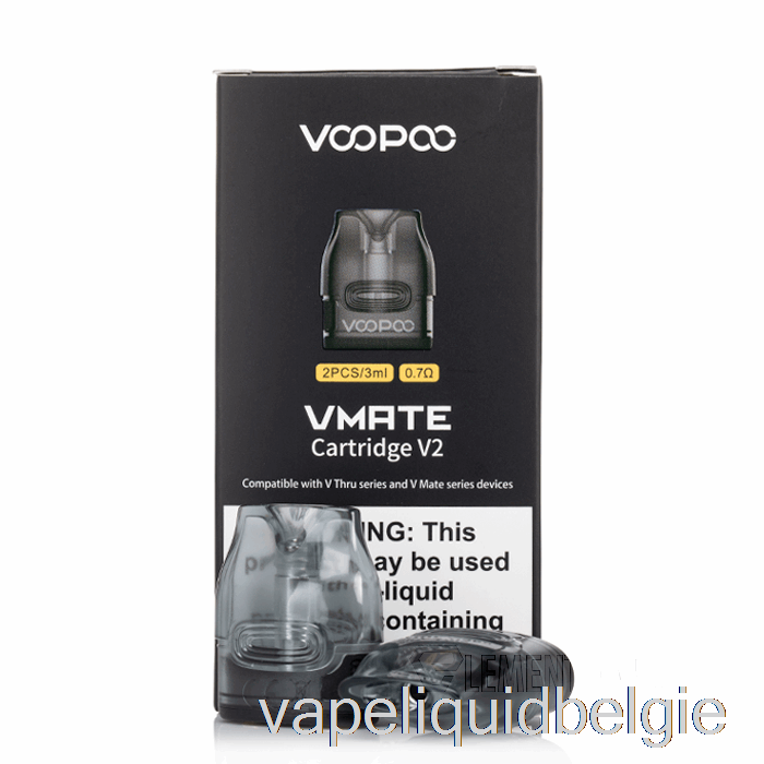 Vape Vloeistof Voopoo Vmate V2 Vervangende Pods 0.7ohm Vmate V2 Pods